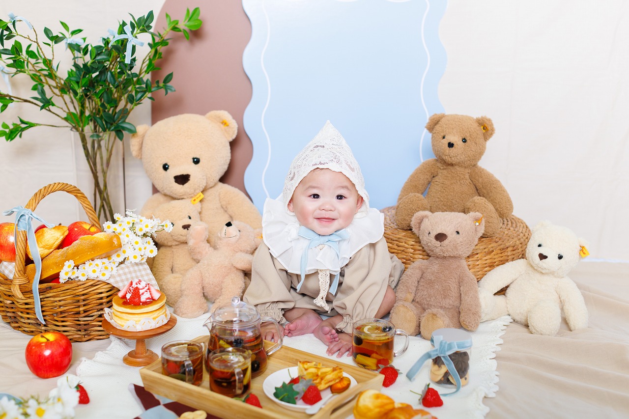 くまさんとピクニック撮影会