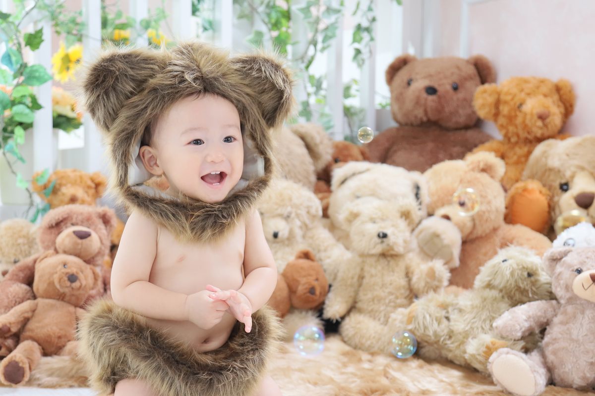 みんな “かわいいくま” に変身！